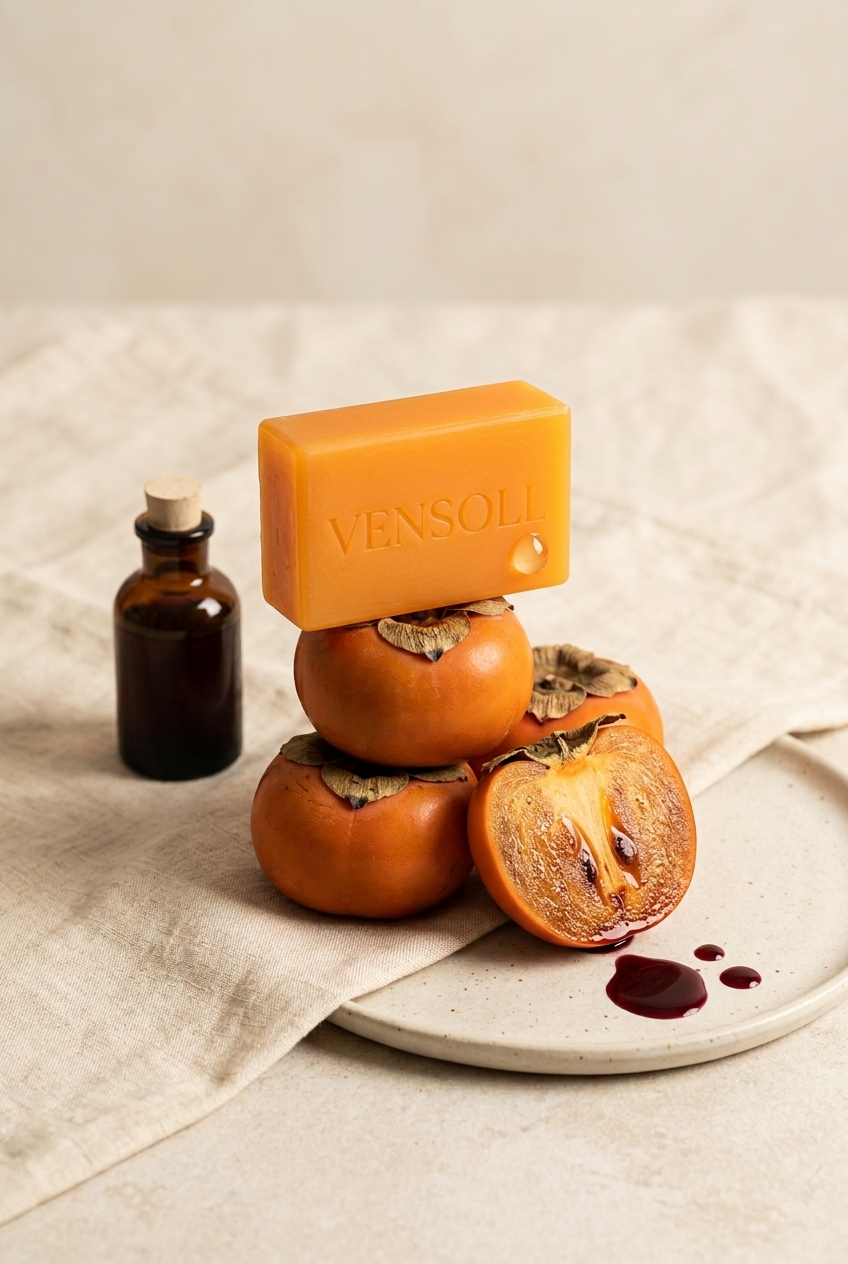 Product and persimmon ingredients